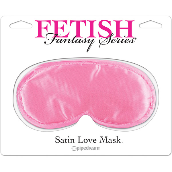Fetish Fantasy Series Satin Love Mask Pink